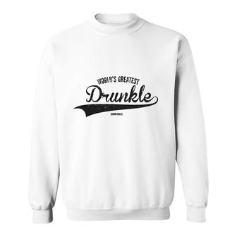 Worlds Greatest Drunkle Funny Sweatshirt | Mazezy