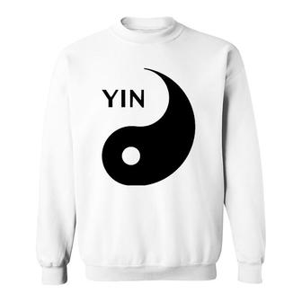 Yin Looking For Yang Matching Couple Valentine's Day Love Sweatshirt | Mazezy