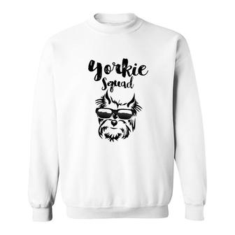 Yorkie Squad Mom V2 Sweatshirt - Thegiftio