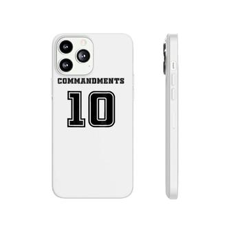 10 Commandments Christian Biblical Gift Phonecase iPhone | Mazezy