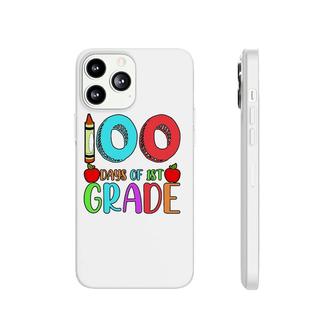 100 Days Of 1St Grade Happy 100Th Day Of School Phonecase iPhone | Mazezy