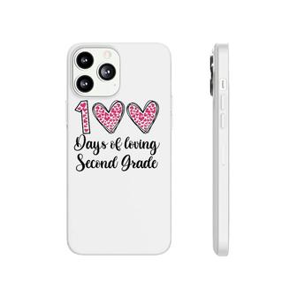 100 Days Of Loving 2Nd Second Grade 100Th Day Of School Raglan Baseball Tee Phonecase iPhone | Mazezy AU