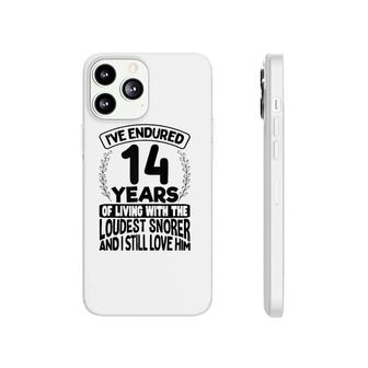 14Th Wedding Anniversary Gifts For Her 14 Years Of Marriage Phonecase iPhone | Mazezy