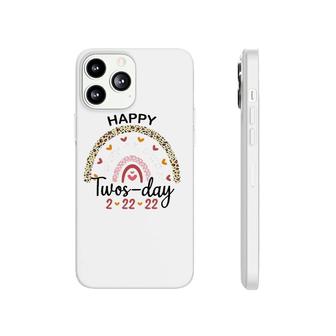 2 22 22 Happy Twosday Rainbow 2022 February 2Nd 2022 T Phonecase iPhone | Mazezy