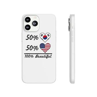 50 Korean Flag 50 American Flag 100 Beautiful South Korea Phonecase iPhone | Mazezy
