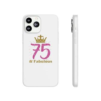 75th & Fabulous Phonecase iPhone | Mazezy