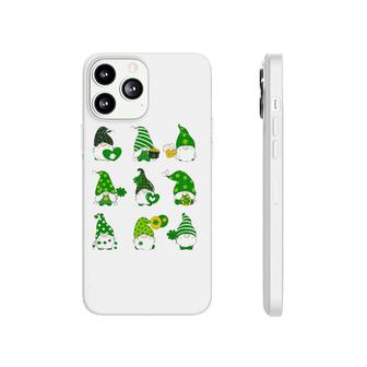 9 Love Gnomes Holding Shamrock Heart St Patrick's Day Phonecase iPhone | Mazezy