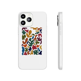 Abstract Art Gestural & Organic Fluid Shapes Gift Tee Phonecase iPhone | Mazezy