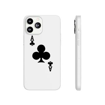 Ace Of Clubs Playing Card Easy Halloween Group Costume Phonecase iPhone | Mazezy