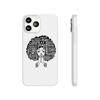 Afrocentric Women Afro Lady Pray Phonecase iPhone | Mazezy