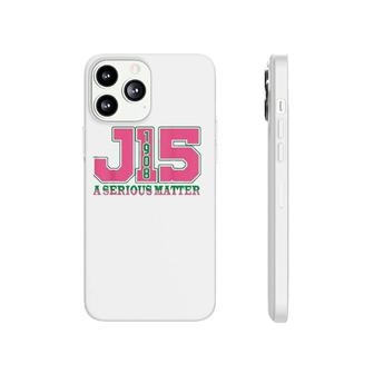 Aka Women J15 Founders' Day 1908 A Serious Matter Pink Green Phonecase iPhone | Mazezy