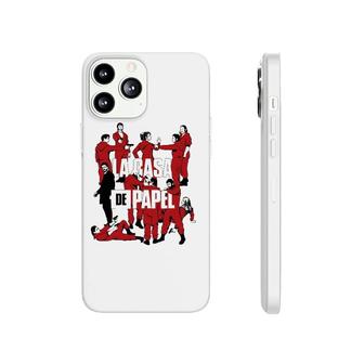 All Characters Money City Heists Poster Lover For Men Women Phonecase iPhone | Mazezy