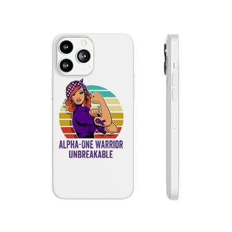 Alpha 1 Warrior Unbreakable Disease Phonecase iPhone | Mazezy