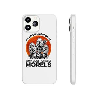 Amateur Mycologist With Questionable Morels Blood Moon Phonecase iPhone | Mazezy