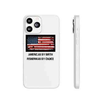 American Flag Fishing Vintage Grunge Style Phonecase iPhone | Mazezy