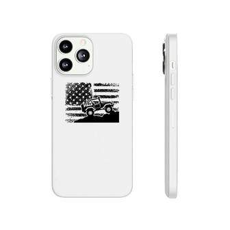 American Us Flag 4x4 Off-road Phonecase iPhone | Mazezy