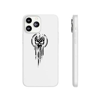 American Warrior Flag Skull Phonecase iPhone | Mazezy