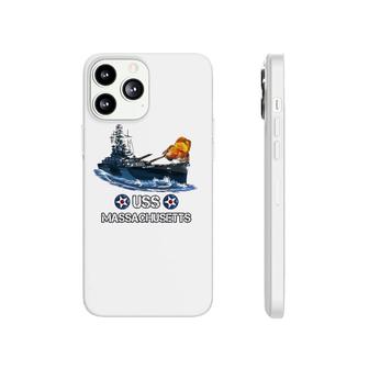 American World War 2 Naval Battleship Uss Massachusetts Phonecase iPhone | Mazezy