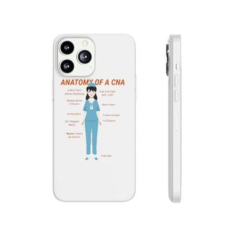Anatomy Of A Cna Awesome Nursing Assistant Nurse Medical Phonecase iPhone | Mazezy