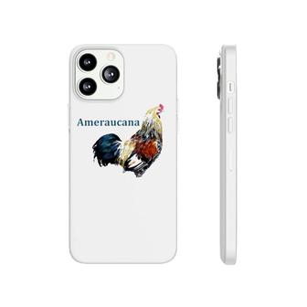 Animal Tease Colorful Ameraucana Rooster Chicken Phonecase iPhone | Mazezy