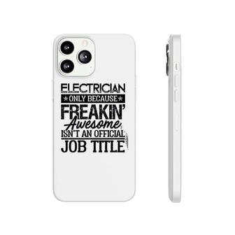 Are Blue Electrician Job Phonecase iPhone | Mazezy
