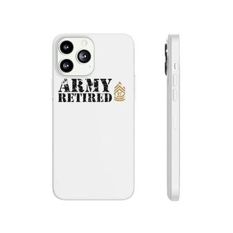 Army Command Sergeant Major Csm Retired Phonecase iPhone | Mazezy