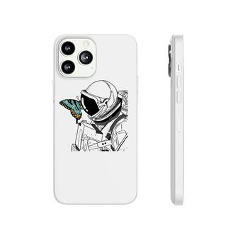 Astronaut Butterfly Art Cute Spaceman Insect Surrealism Gift Phonecase iPhone | Mazezy