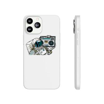 Astronaut Carrying Boombox On Shoulder Phonecase iPhone | Mazezy