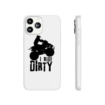 Atv 4 Wheeler Quad Bike Vintage Funny Ride Dirty Gift Men Phonecase iPhone | Mazezy