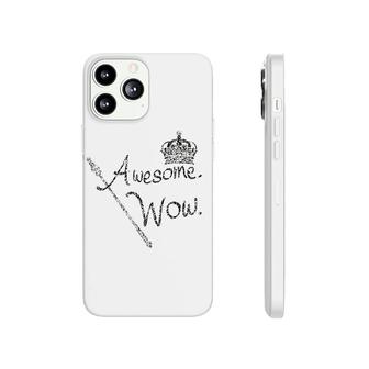 Awesome Wow King George Crown Scepter Phonecase iPhone | Mazezy