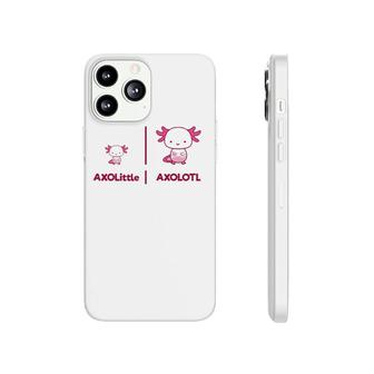 Axolotl Axolittle Funny Gift For Aquarium Fans Gift Phonecase iPhone | Mazezy