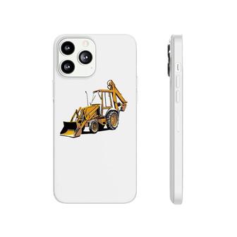 Backhoe Excavator Construction Operator Heavy Equipment Phonecase iPhone | Mazezy