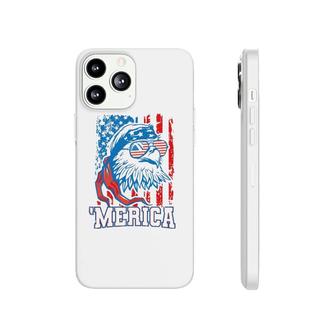 Bald Eagle American Flag Patriotic Usa 4Th Of July Phonecase iPhone | Mazezy