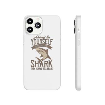 Be A Shark Scuba Diver Gift Phonecase iPhone | Mazezy