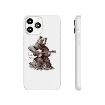 Bear Playing Guitar Phonecase iPhone | Mazezy