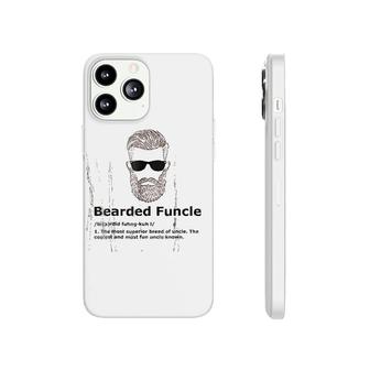 Bearded Funcle Funny Uncle Definition Phonecase iPhone | Mazezy