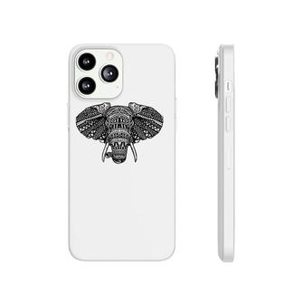 Beautiful African Elephant In Mandala Style, African Animals Phonecase iPhone | Mazezy