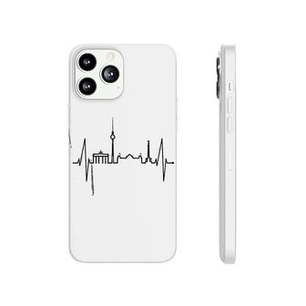 Berlin Skyline Heartbeat Germany Fan Phonecase iPhone | Mazezy