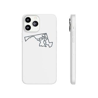 Bicycle Maryland Cycling Cyclist Gift Bike Road Racing Phonecase iPhone | Mazezy