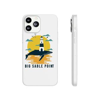 Big Sable Point Lighthouse Lake Michigan Light Ludington Phonecase iPhone | Mazezy