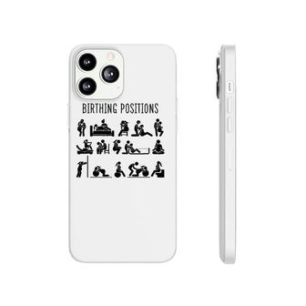 Birthing Positions L&D Nurse Doula Midwife Life Midwife Gift Phonecase iPhone | Mazezy