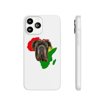 Black History Month African Map Mastiff Gift For Pet Lovers Proud Black Phonecase iPhone | Mazezy