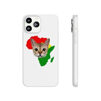 Black History Month African Map Singapura Gift For Pet Lovers Proud Black Phonecase iPhone | Mazezy