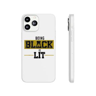 Black Is Lit Black History Phonecase iPhone | Mazezy