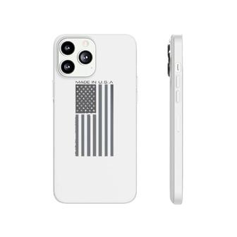 Black Made Usa Flag Subdued Phonecase iPhone | Mazezy