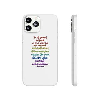 Black Pride Equality Quote Phonecase iPhone | Mazezy