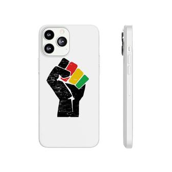 Black Pride Raised Fist Black History Month Activist Image Phonecase iPhone | Mazezy