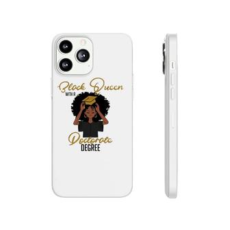 Black Queen With A Doctorate Degree Graduation Phonecase iPhone | Mazezy