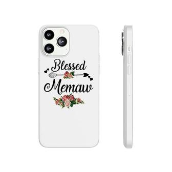 Blessed Memaw Flower Phonecase iPhone | Mazezy