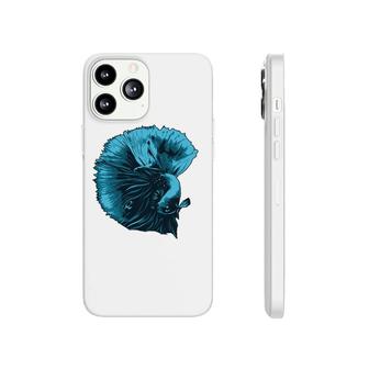 Blue Betta Fish And Siamese Fighting Fish Aquarium Owner Phonecase iPhone | Mazezy